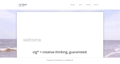 Desktop Screenshot of ctgdigital.com